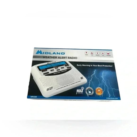 Midland Digital Emergency Weather Alert Radio With Alarm Clock - Picture 2 of 6